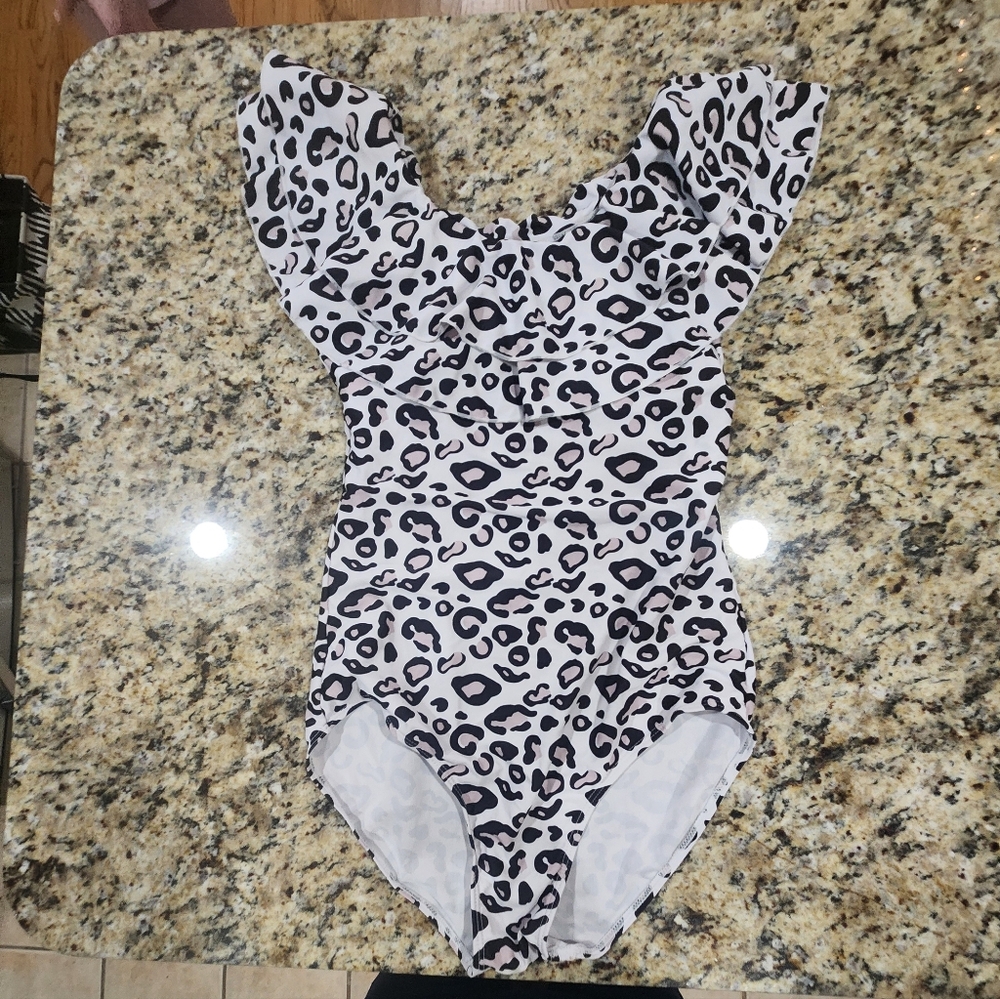EUC Sparkle In Pink Swimsuit
